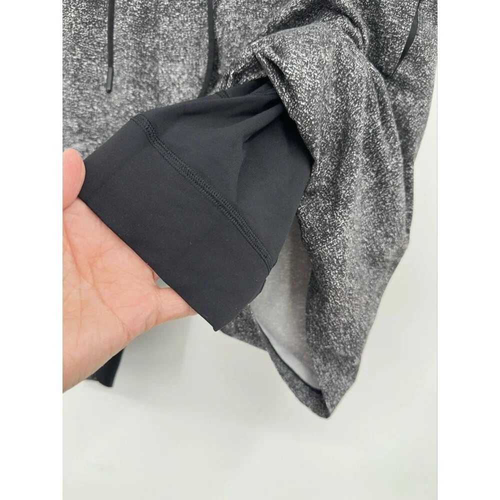 Lululemon T H.E Short Liner  7” Carbon mist alpine white graphite gray‎ XL